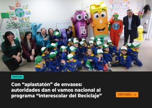 Lanzamiento Inter escolar del Reciclaje